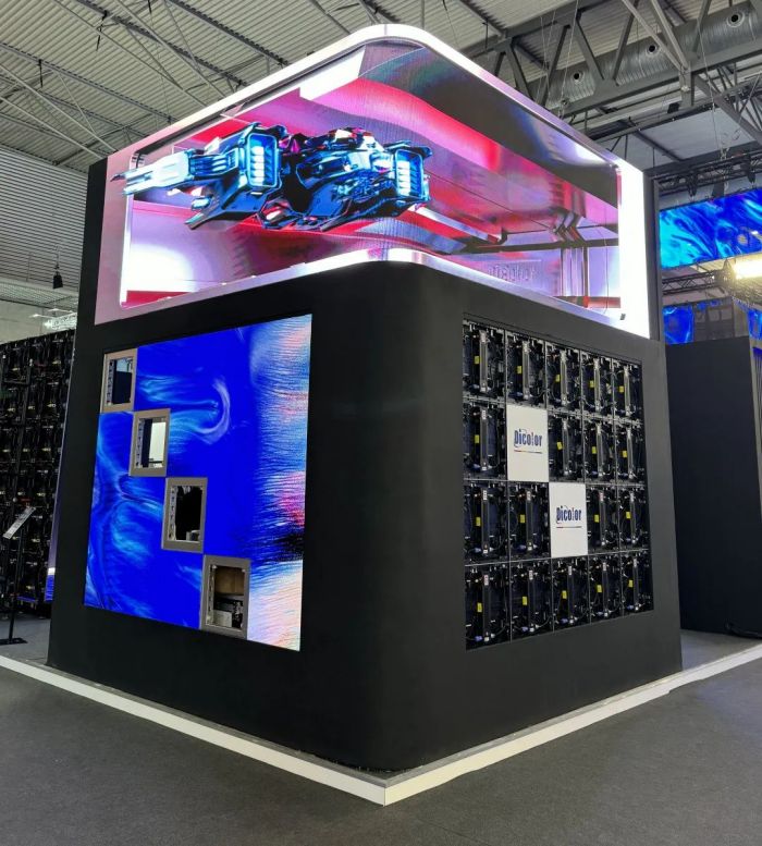 展會首日|深德彩閃耀ISE2024，全新產品與一站式搭建服務驚艷全場